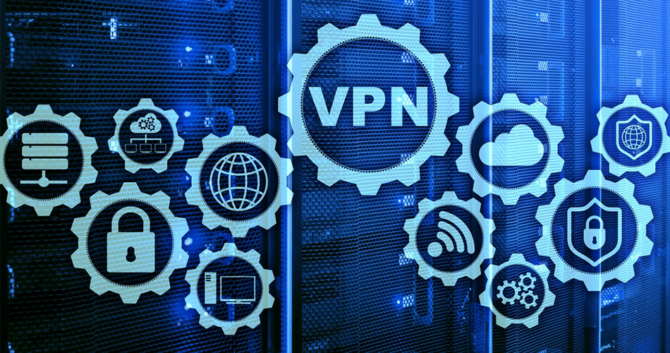 What does a VPN hide?
