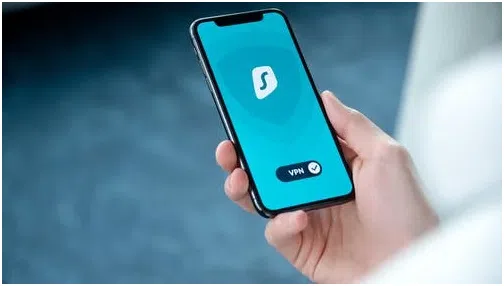 VPN connected to a phone