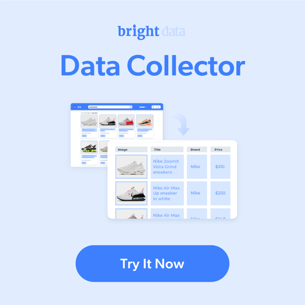 Bright Data's Data Collector
