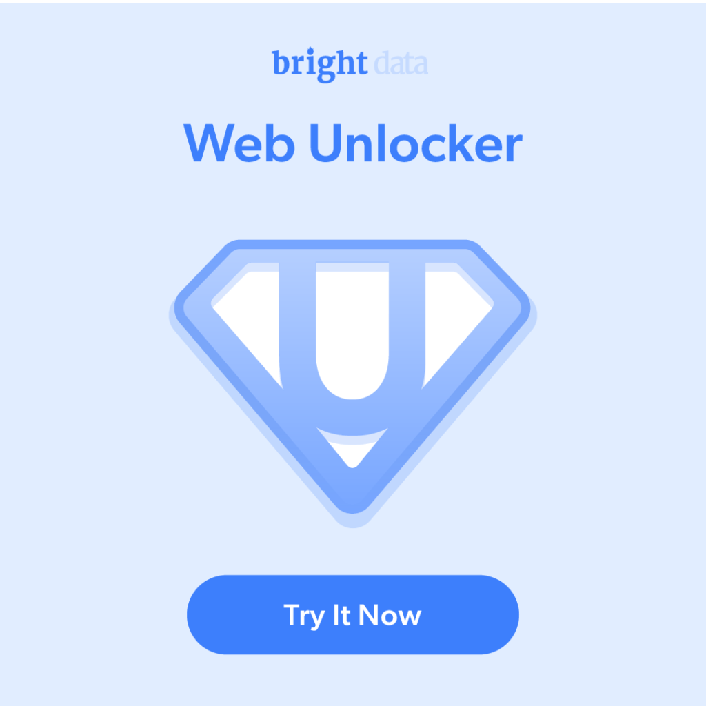 Bright Data Web Unblocker