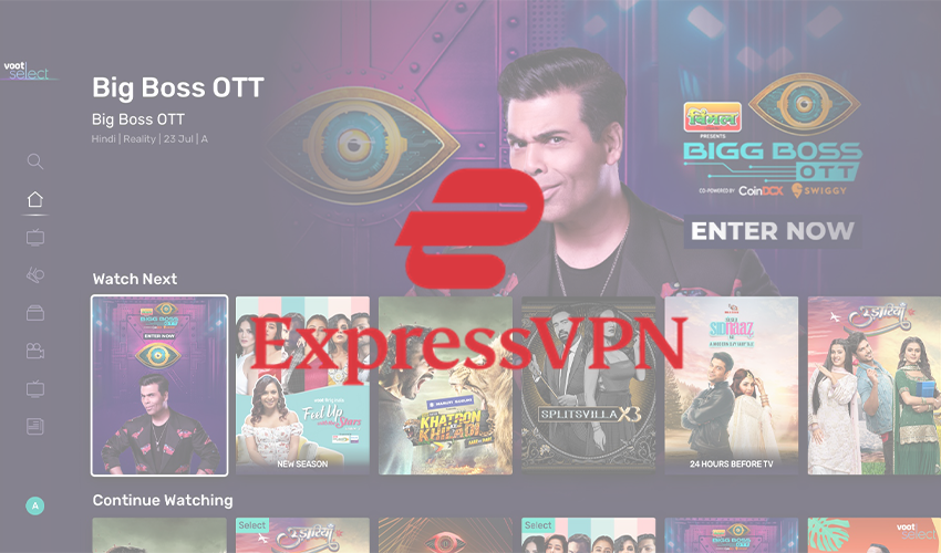 ExpressVPN for watching geo-restricted Indian content