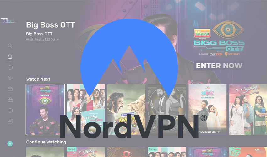 Watch Voot outside India with NordVPN