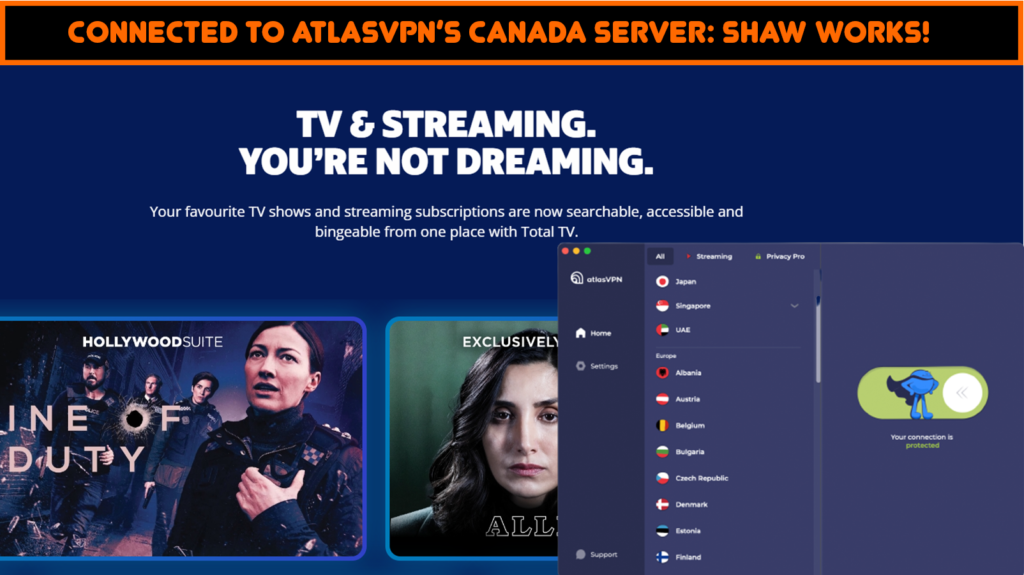 Atlas VPN Canada