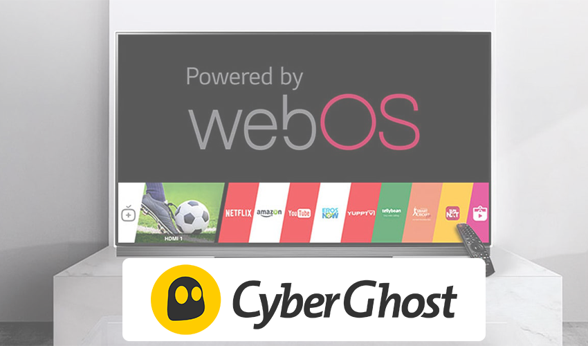 CyberGhost WebOS VPN