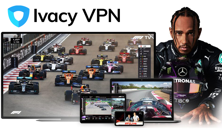 Ivacy Formula 1 Streaming