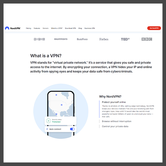 Popular VPN Service Providers: NordVPN